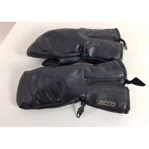 Kombi Leather Mittens Warm Insulated Womens Large